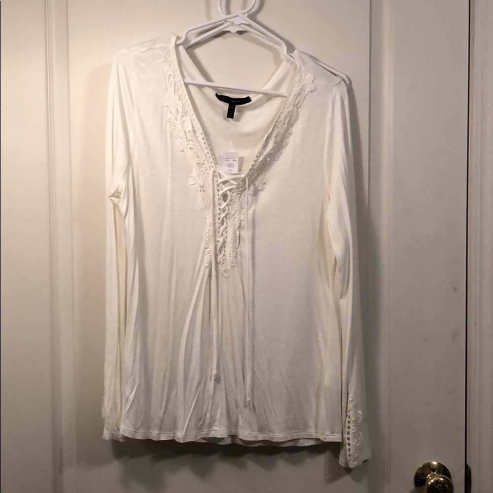 White House Black Market long sleeve top